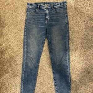 American Eagle Outfitters Blue Skinny Jeans